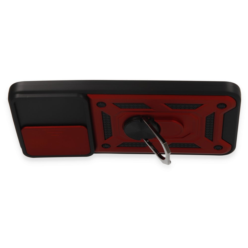 Redmi Note 12S Kılıf Pars Lens Yüzüklü Silikon - Kırmızı Redmi Note 12S Kılıf Pars Lens Yüzüklü Silikon - Kırmızı