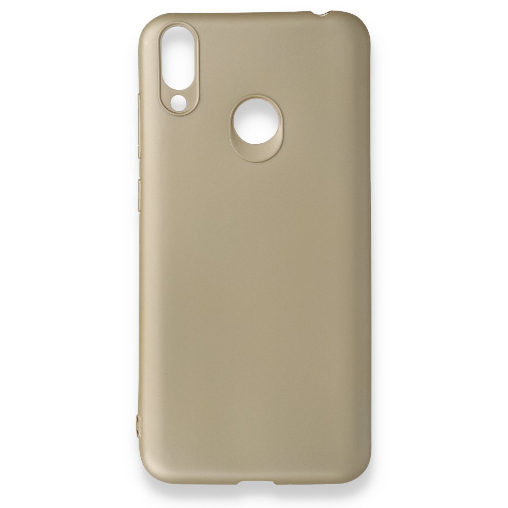  Huawei Honor 8C Kılıf First Silikon - Gold