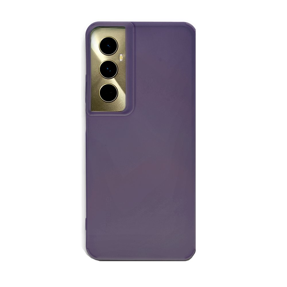  Realme C65 Kılıf Petro Silikon - Mürdüm