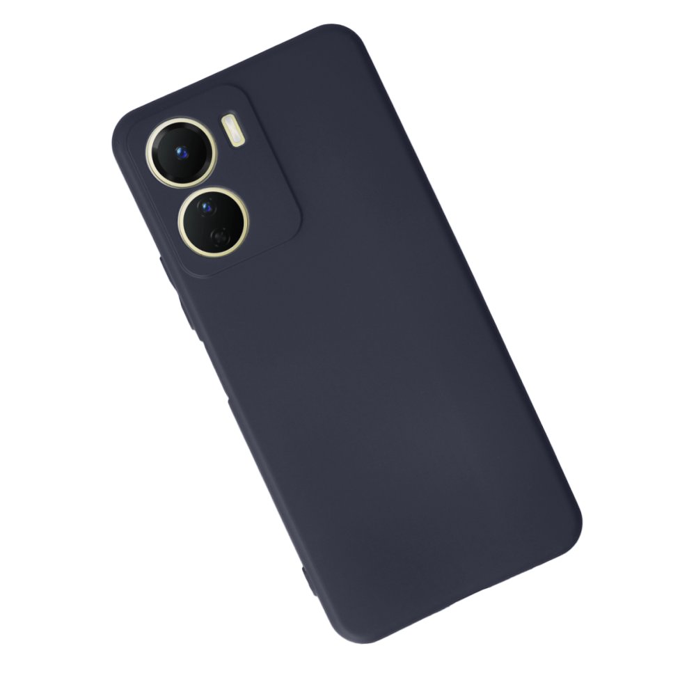  Vivo Y16 Kılıf First Silikon - Lacivert