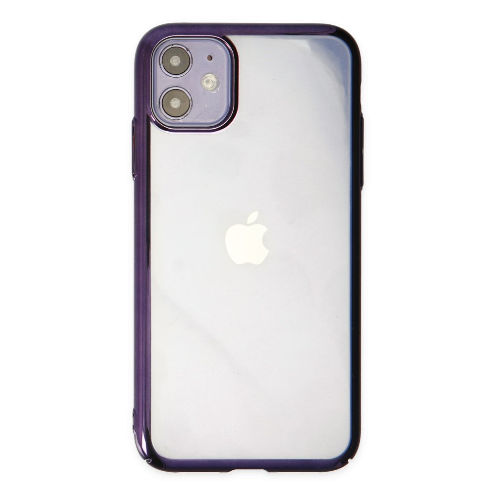  iPhone 11 Kılıf Element Silikon - Mor