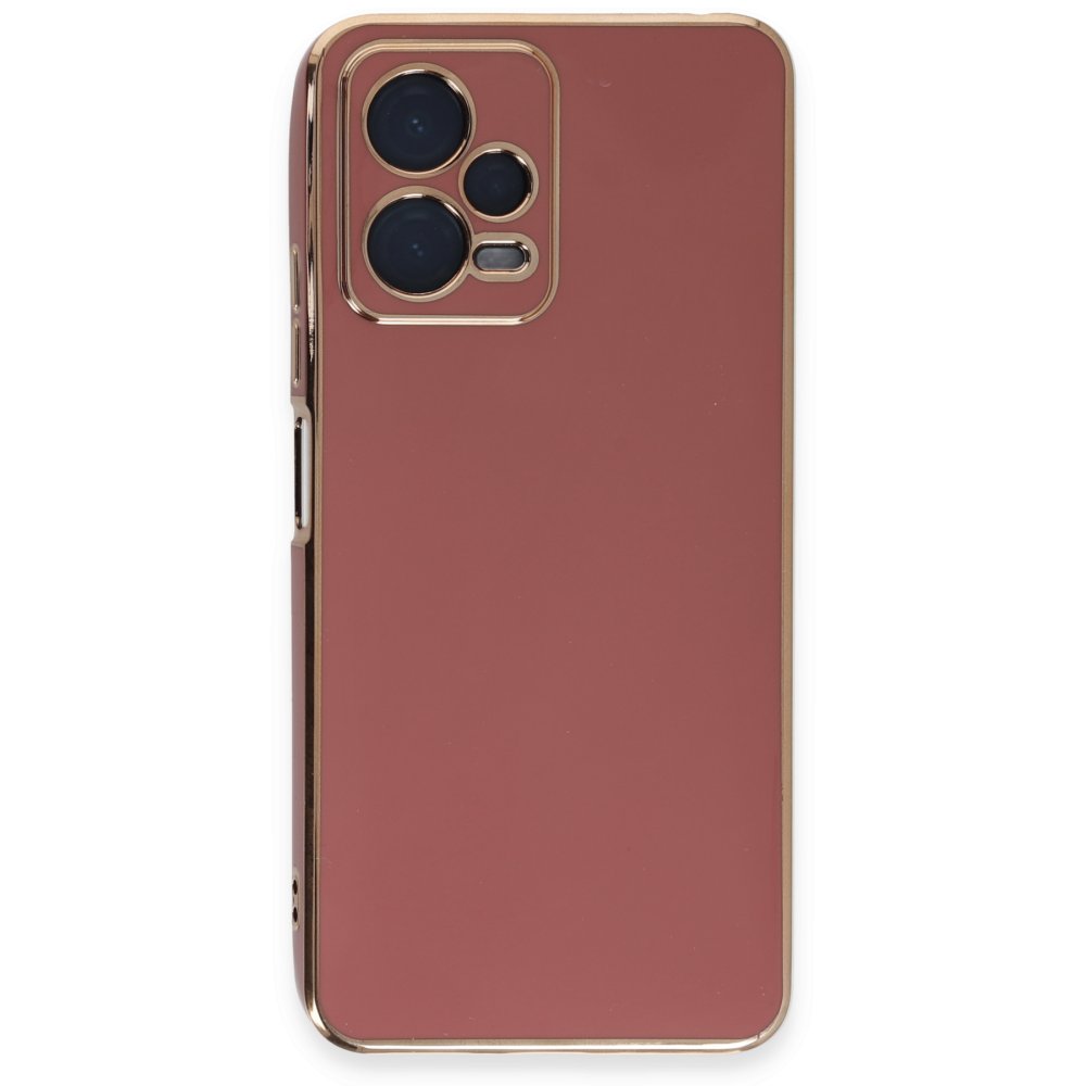 Redmi Note 12 Pro 5G Kılıf Volet Silikon - Kırmızı