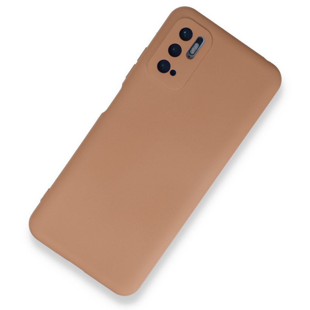 Redmi Note 11 SE Kılıf Nano içi Kadife Silikon - Pudra