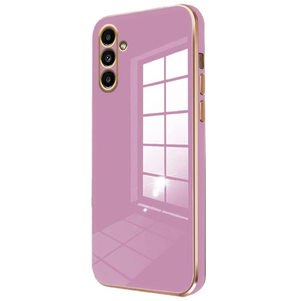  Samsung Galaxy M15 Kılıf Volet Silikon - Mor
