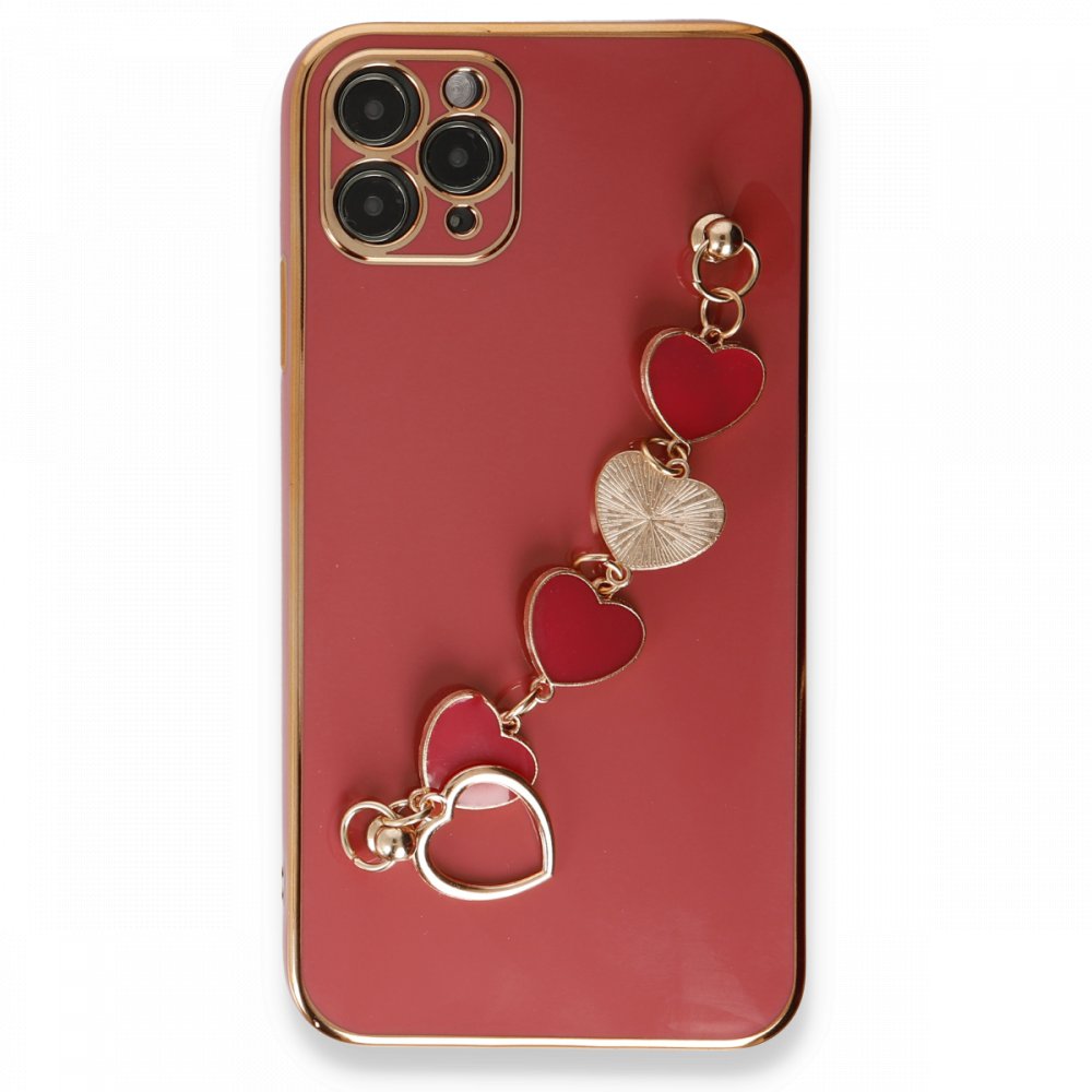 iPhone 11 Pro Kılıf Esila Silikon - Kırmızı iPhone 11 Pro Kılıf Esila Silikon - Kırmızı