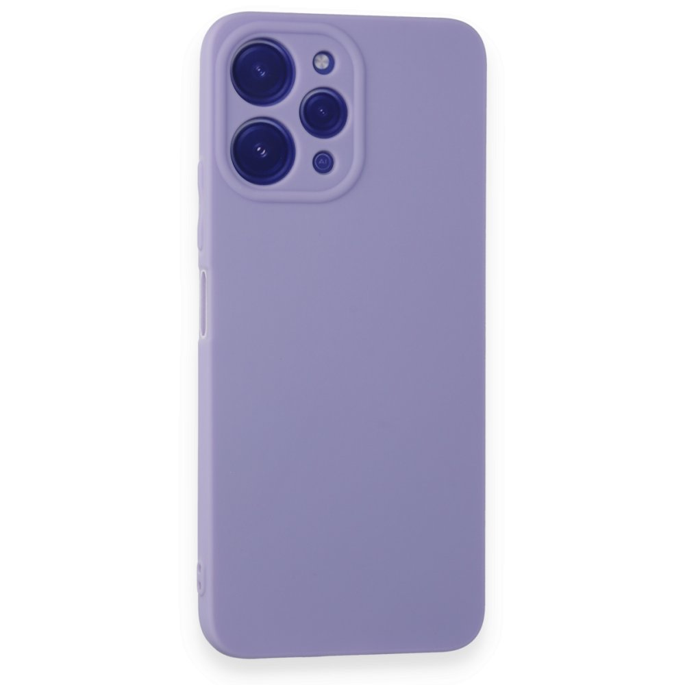 Redmi 12 Kılıf First Silikon - Lila Redmi 12 Kılıf First Silikon - Lila