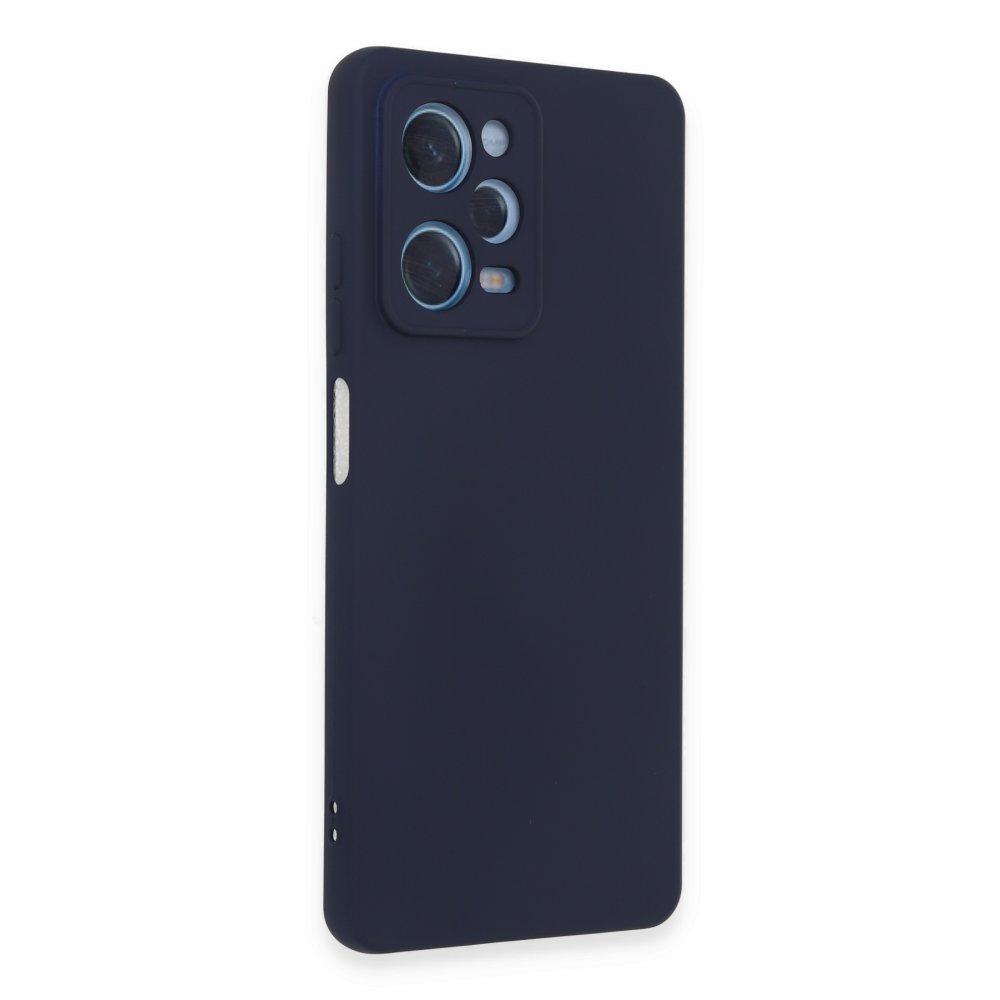 Redmi Note 12 Pro 5G Kılıf Nano içi Kadife Silikon - Lacivert Redmi Note 12 Pro 5G Kılıf Nano içi Kadife Silikon - Lacivert