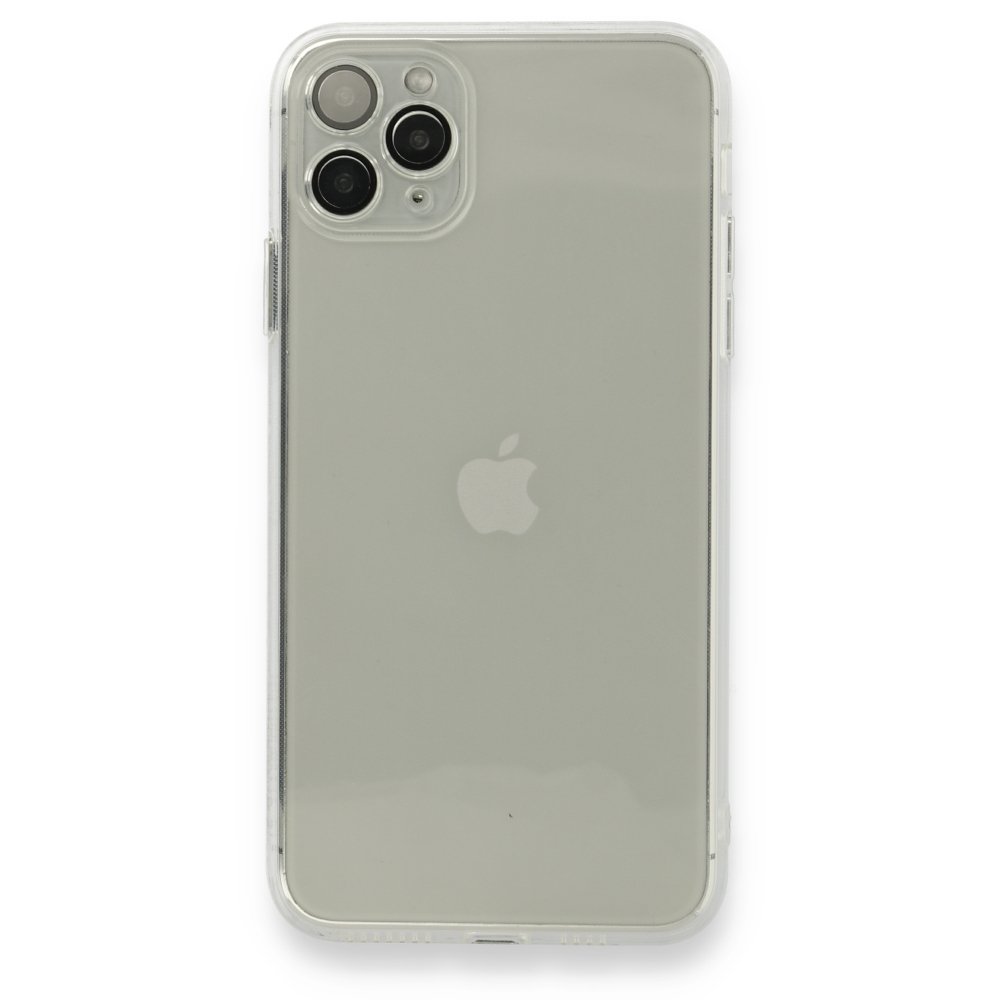  iPhone 11 Pro Max Kılıf Fly Lens Silikon - Şeffaf