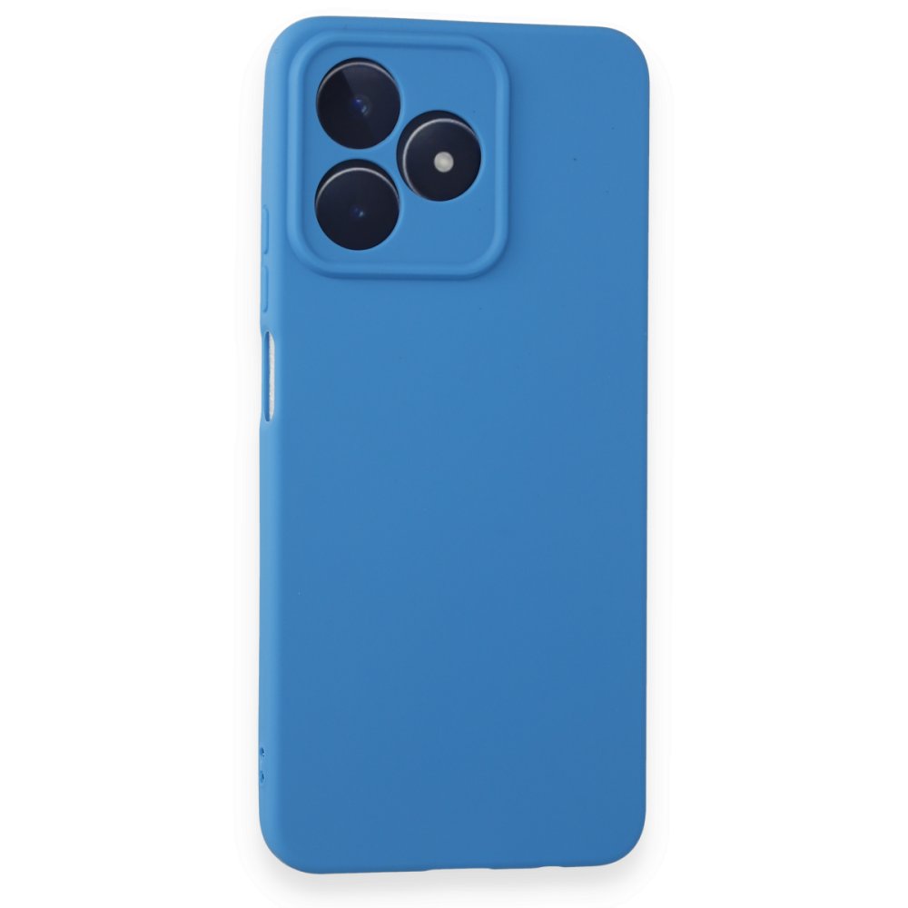 Realme C53 Kılıf First Silikon - Mavi Realme C53 Kılıf First Silikon - Mavi