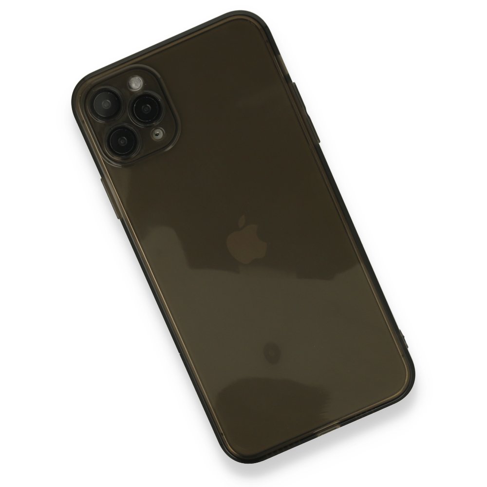  iPhone 11 Pro Kılıf Fly Lens Silikon - Siyah