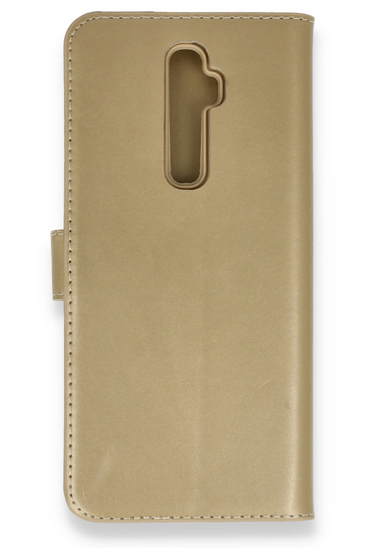 Oppo Reno 2Z Kılıf Trend S Plus Kapaklı Kılıf - Gold Oppo Reno 2Z Kılıf Trend S Plus Kapaklı Kılıf - Gold