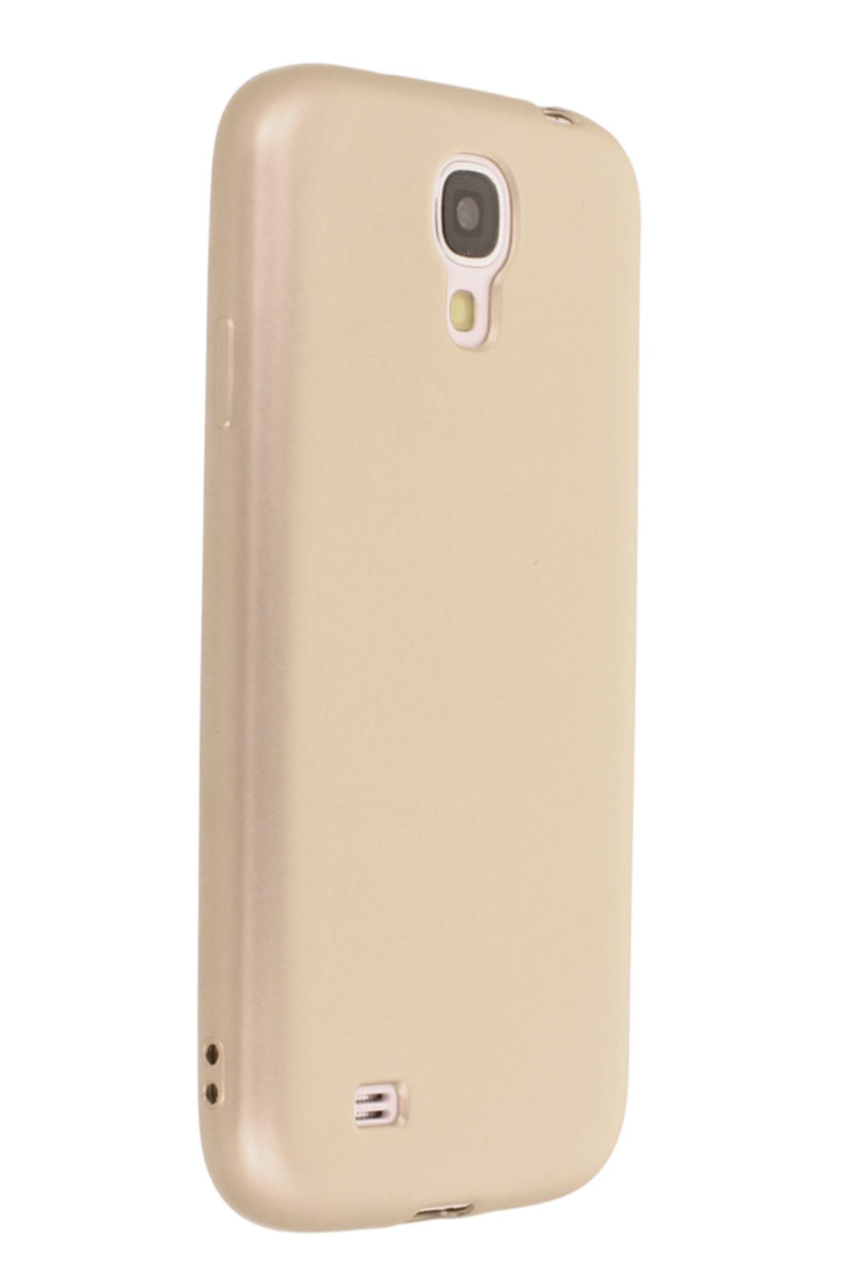  Samsung Galaxy i9500 / S4 Kılıf First Silikon - Gold
