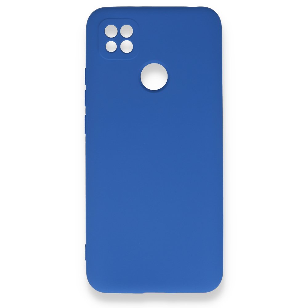 Redmi 9C Kılıf Nano içi Kadife Silikon - Mavi