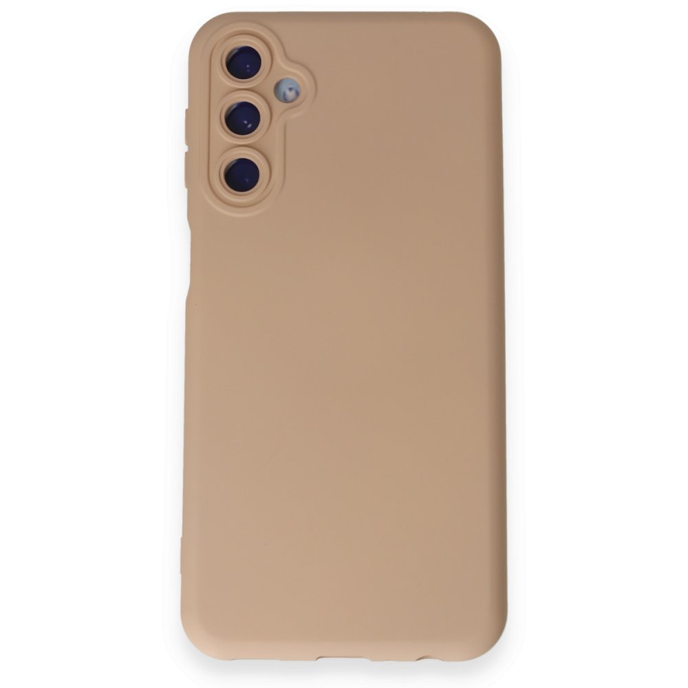  Samsung Galaxy M34 5G Kılıf Nano içi Kadife Silikon - Pudra
