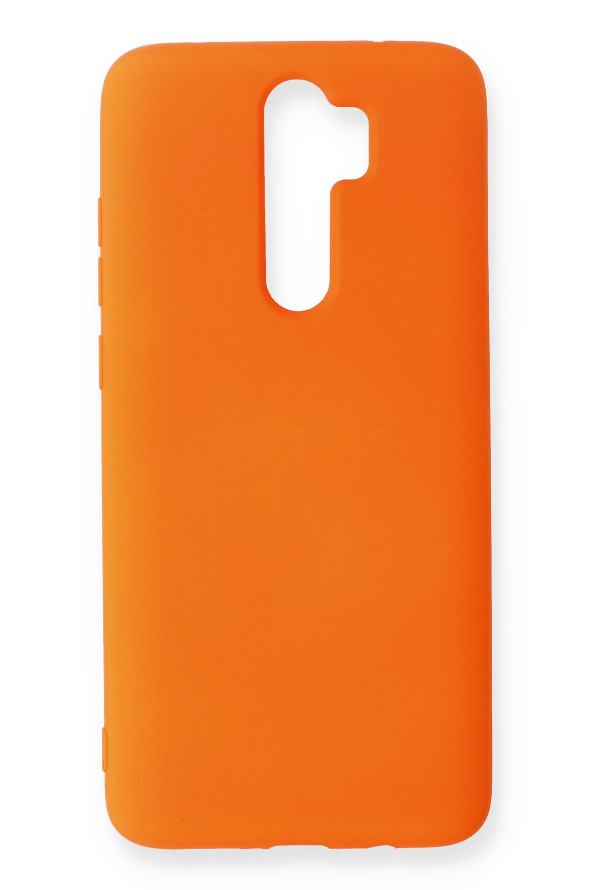 Redmi Note 8 Pro Kılıf Nano içi Kadife Silikon - Turuncu Redmi Note 8 Pro Kılıf Nano içi Kadife Silikon - Turuncu
