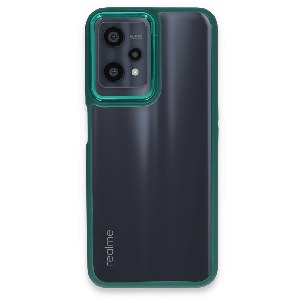 Realme 9 Pro 5G Kılıf Dora Kapak - Haki Yeşil  Realme 9 Pro 5G Kılıf Dora Kapak - Haki Yeşil