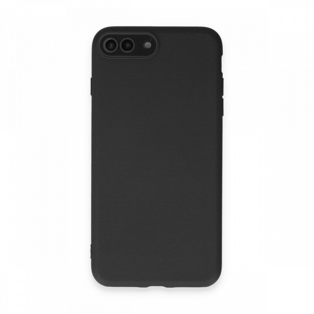  iPhone 8 Plus Kılıf Lansman Glass Kapak - Siyah