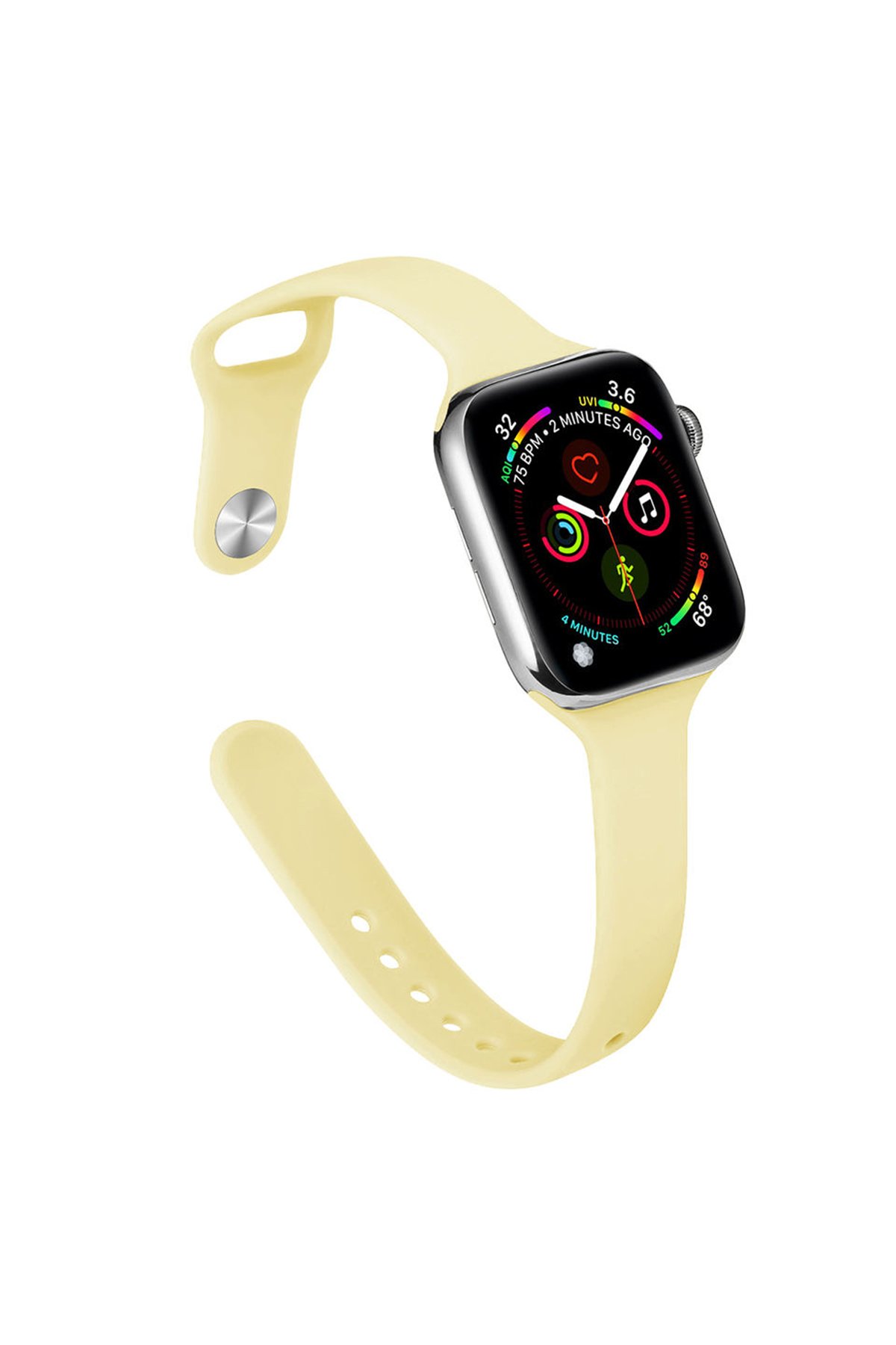  Apple Watch Ultra 49mm Klasik Kordon - Sarı