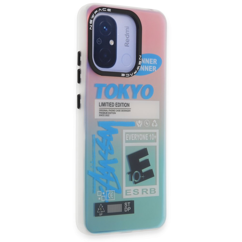 Redmi 12C Kılıf Estoril Desenli Kapak - Estoril - 1 Redmi 12C Kılıf Estoril Desenli Kapak - Estoril - 1