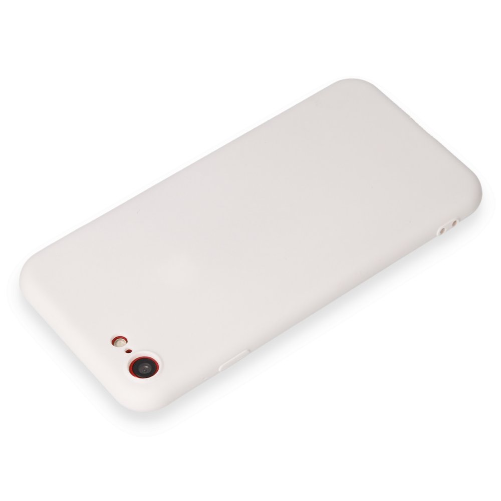 iPhone SE 2020 Kılıf First Silikon - Beyaz iPhone SE 2020 Kılıf First Silikon - Beyaz