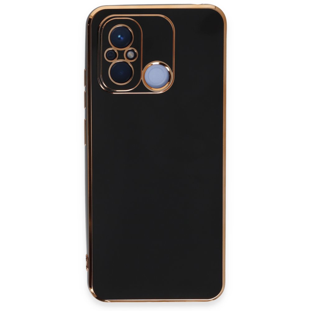 Redmi 12C Kılıf Volet Silikon - Siyah