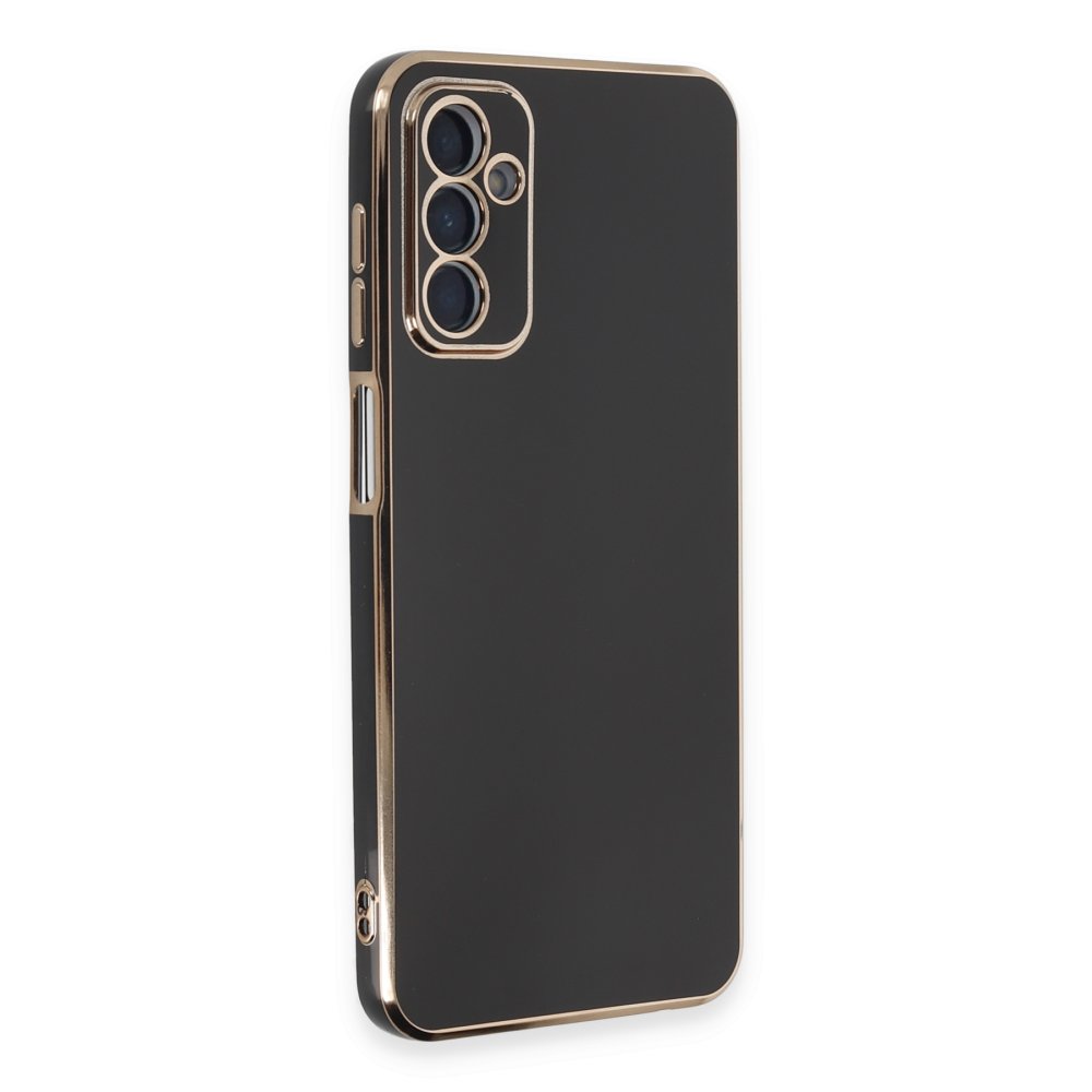  Samsung Galaxy A14 4G Kılıf Volet Silikon - Siyah