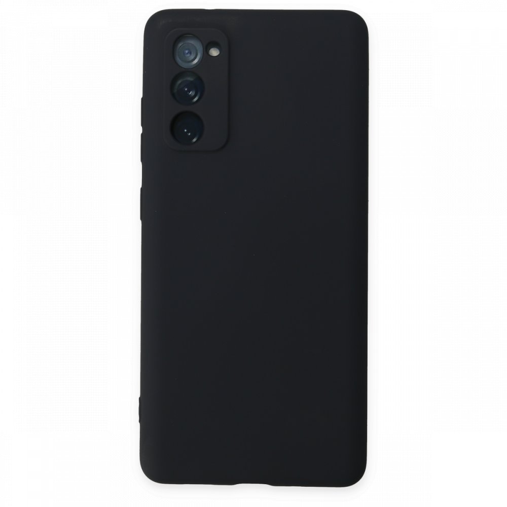  Samsung Galaxy S20 FE Kılıf Nano içi Kadife Silikon - Lacivert