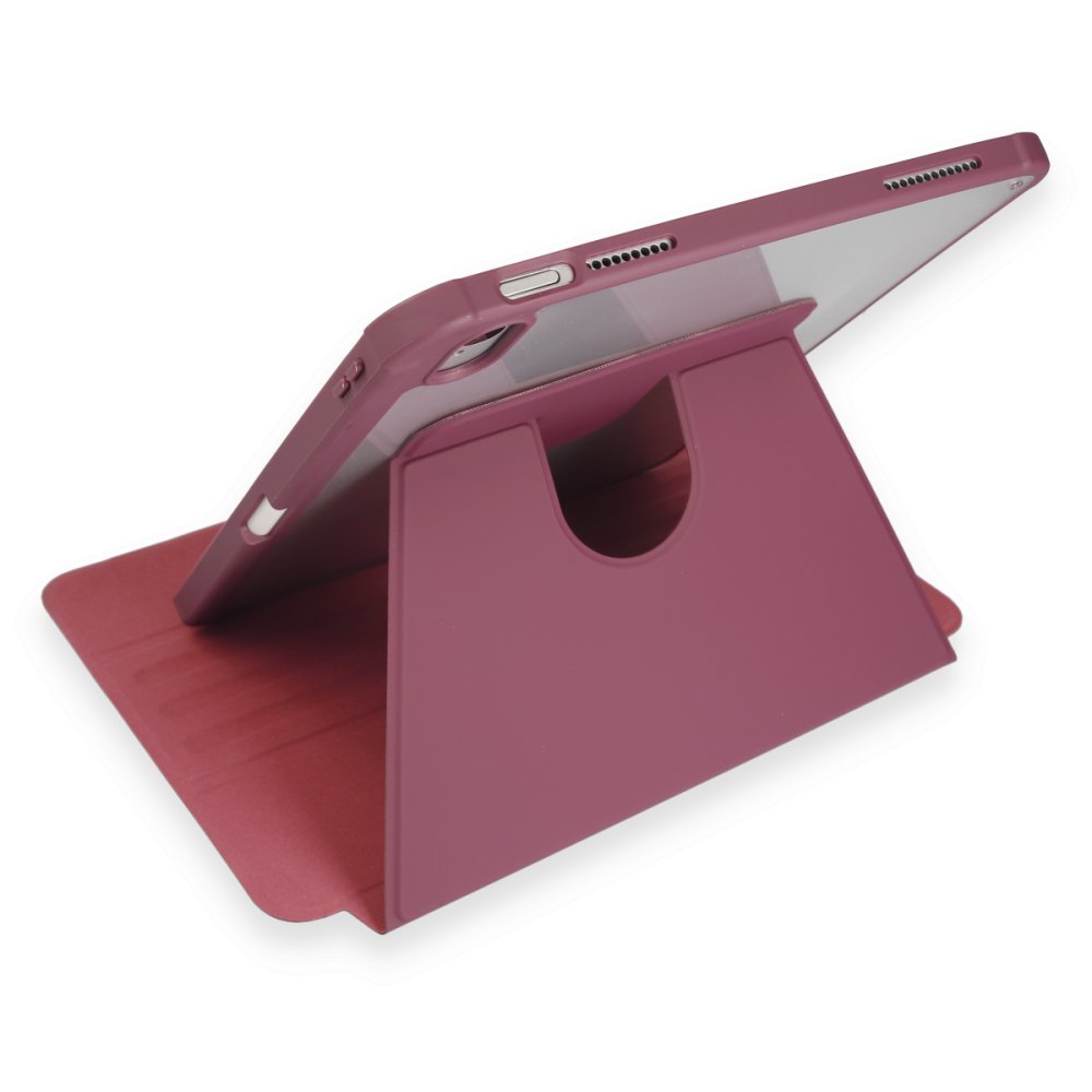  iPad 2022 10.9 (10.nesil) Kılıf Starling 360 Kalemlikli Tablet Kılıf - Mor