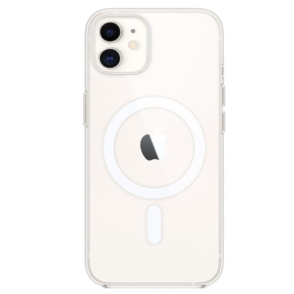  iPhone 12 Kılıf Pc Real Magsafe Kapak - Şeffaf