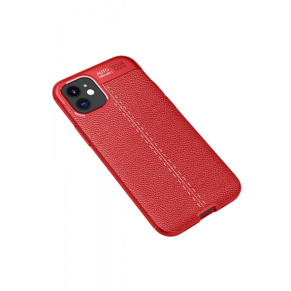 iPhone 12 Mini Kılıf Auto Focus Kapak - Kırmızı iPhone 12 Mini Kılıf Auto Focus Kapak - Kırmızı