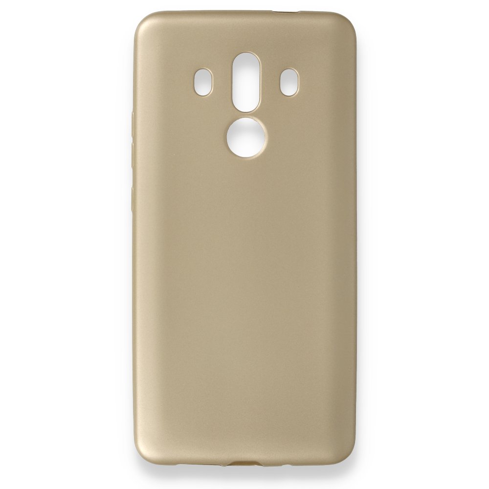  Huawei Mate 10 Pro Kılıf First Silikon - Gold