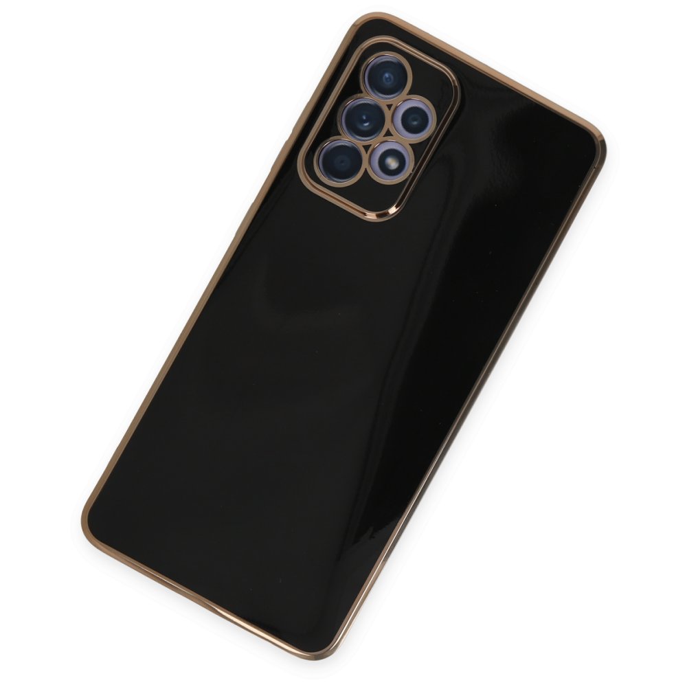  Samsung Galaxy A32 Kılıf Volet Silikon - Siyah
