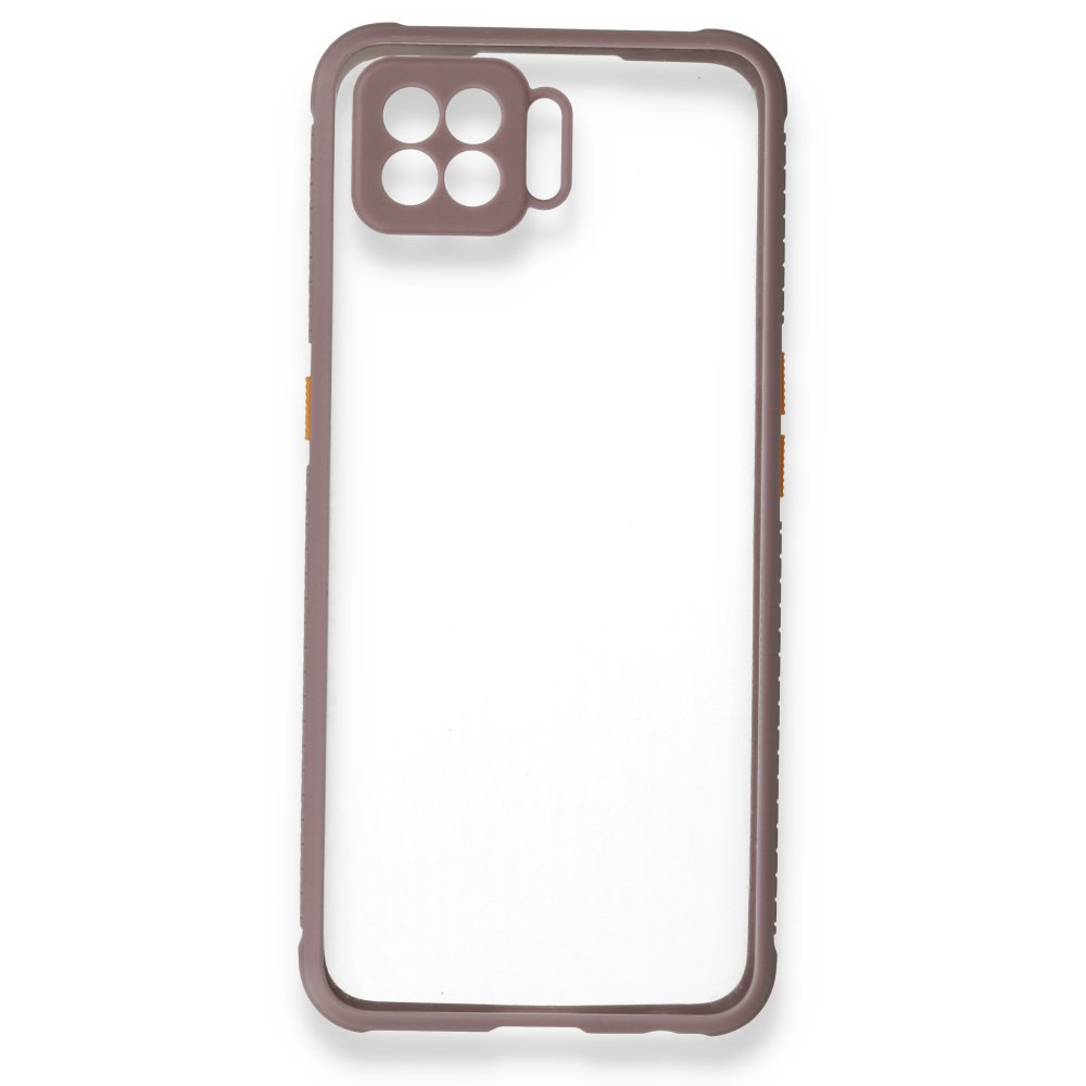 Oppo A73 Kılıf Miami Şeffaf Silikon - Açık Mor Oppo A73 Kılıf Miami Şeffaf Silikon - Açık Mor