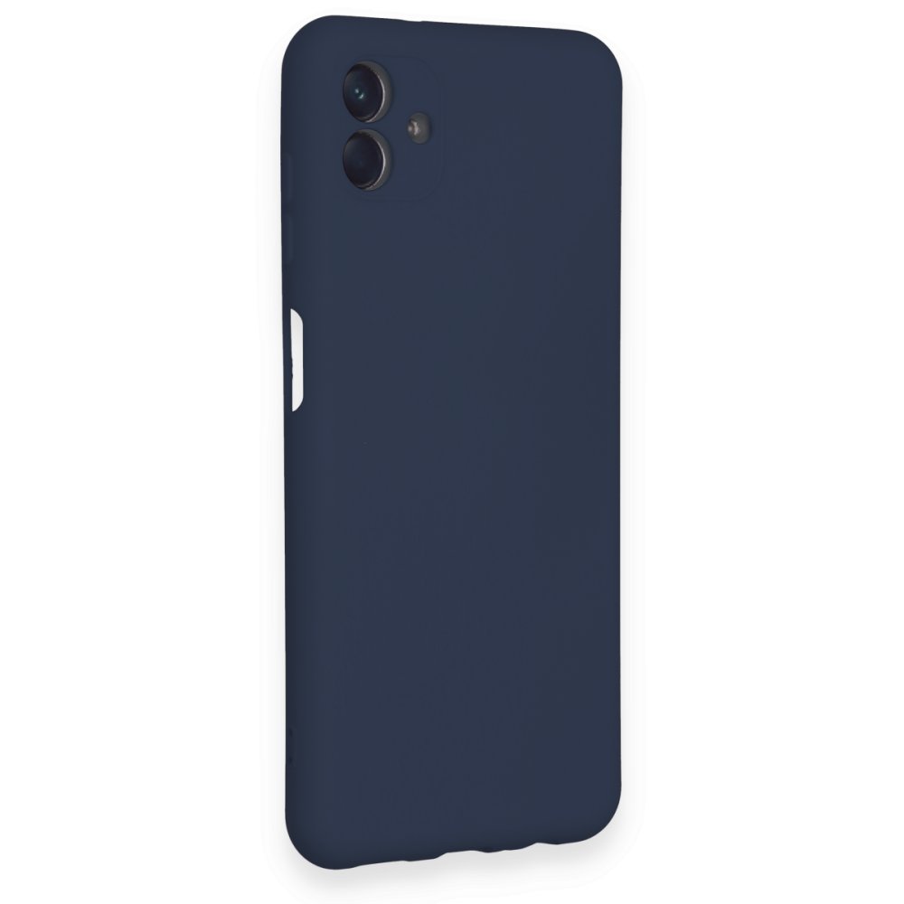  Samsung Galaxy A04E Kılıf Nano içi Kadife Silikon - Lacivert