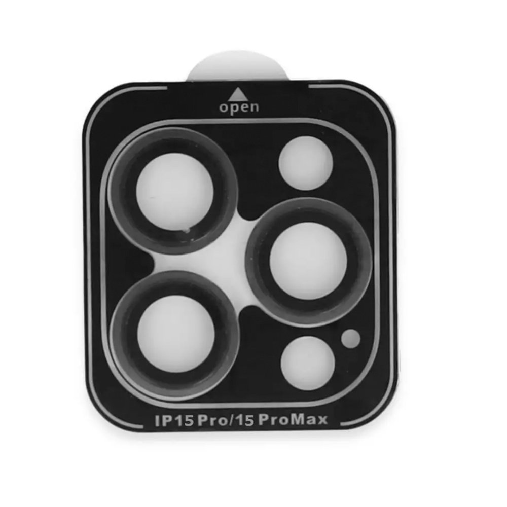  iPhone 15 Pro Max Bind Metal Kamera Lens - Lacivert