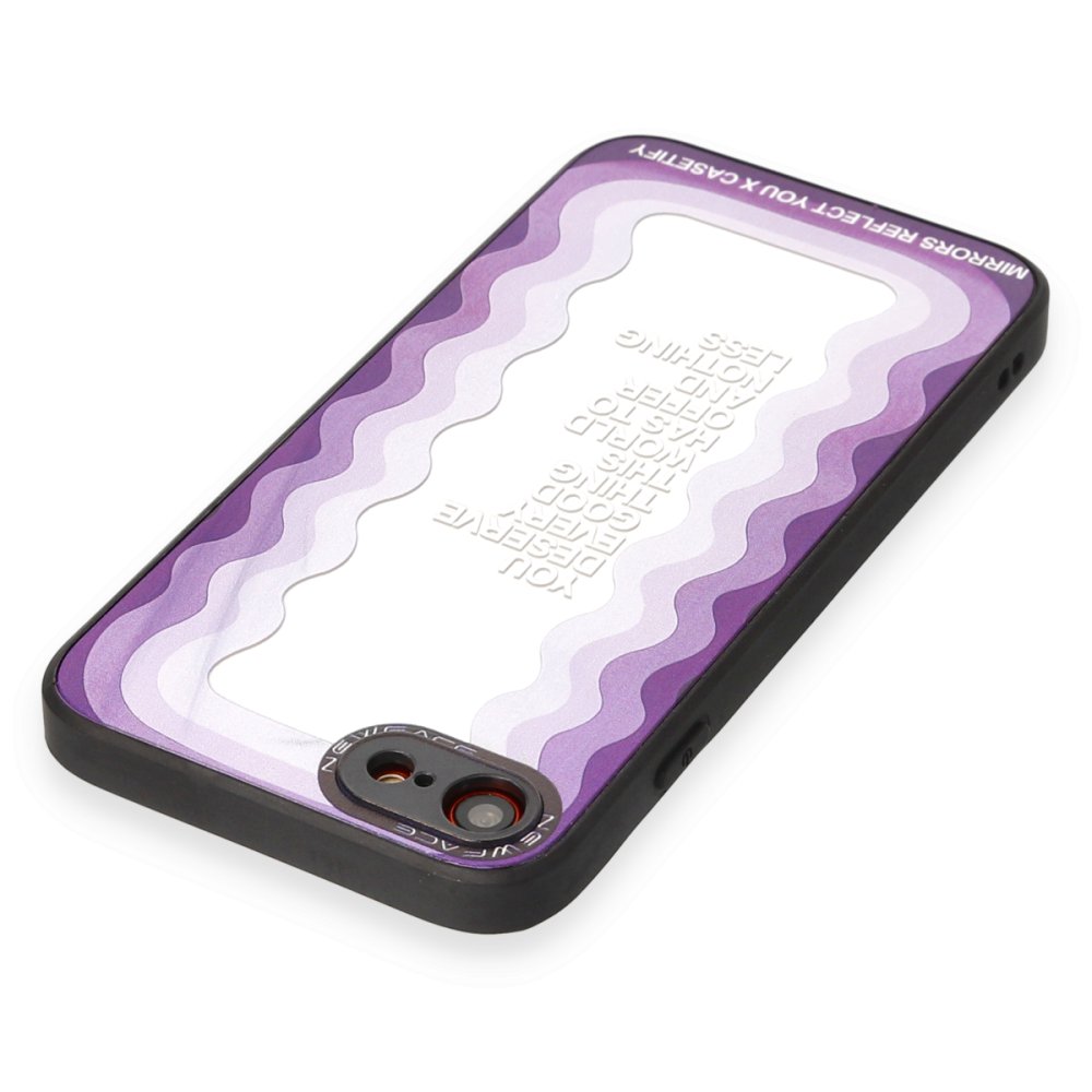  iPhone SE 2020 Kılıf Mirror Desenli Kapak - Mirror - 5