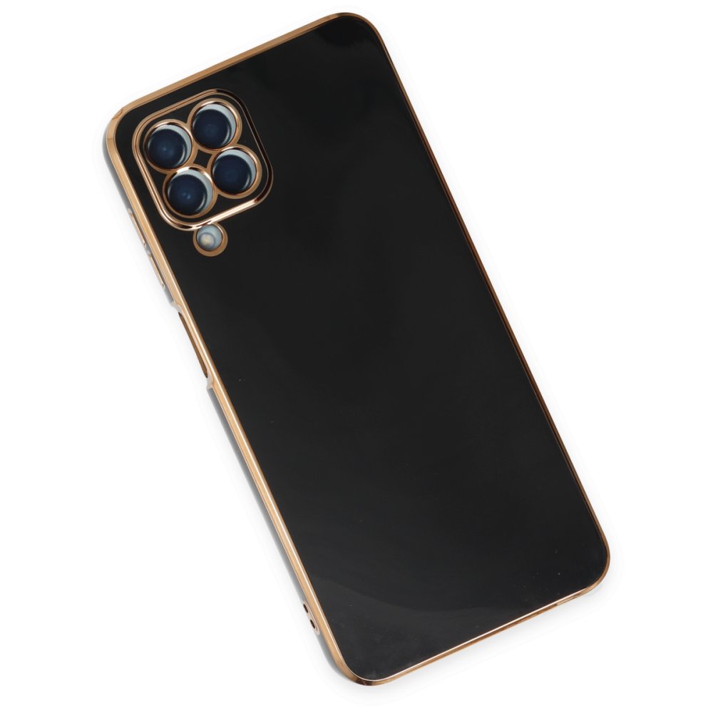  Samsung Galaxy M33 Kılıf Volet Silikon - Siyah