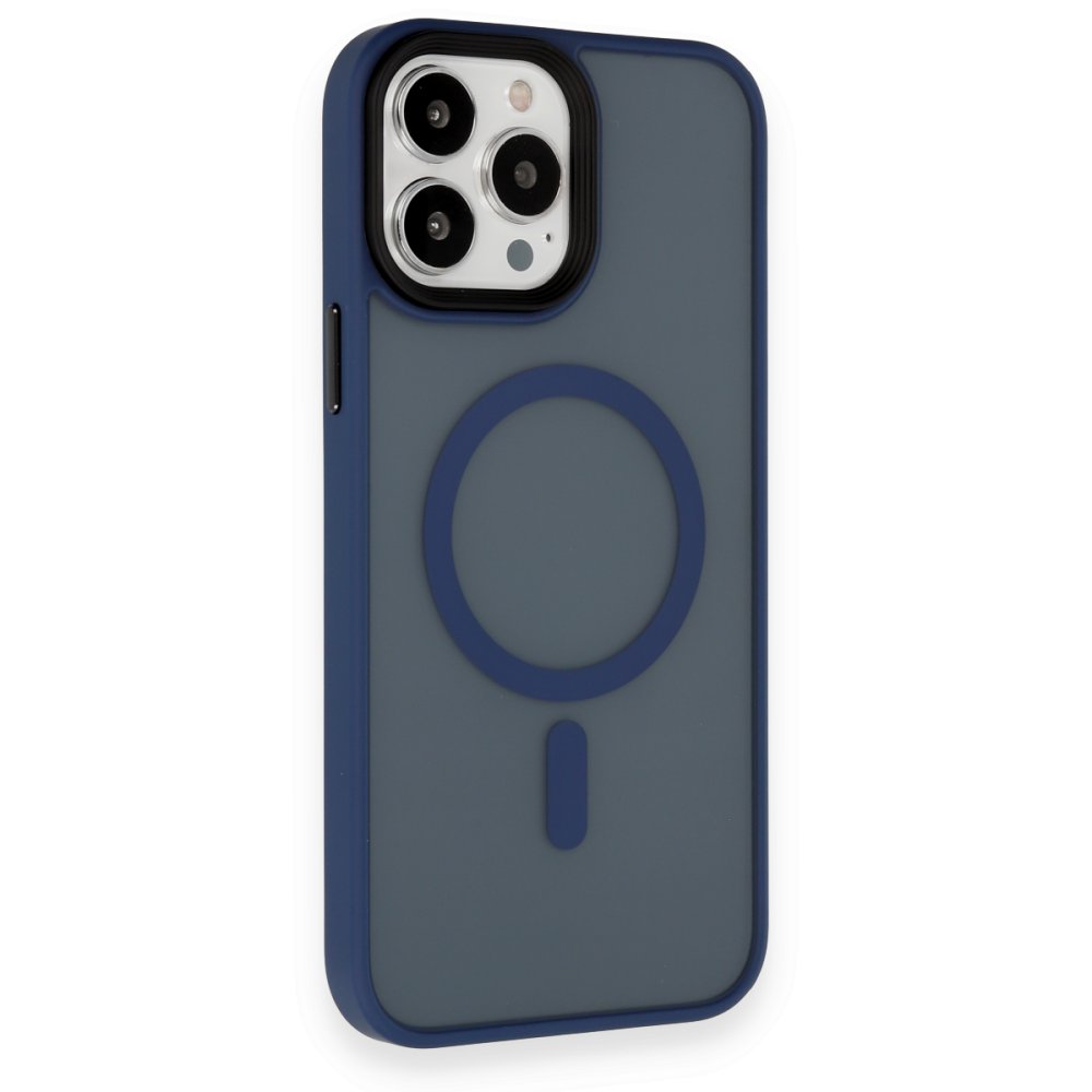  iPhone 14 Pro Max Kılıf Trex Magneticsafe Kapak - Lacivert