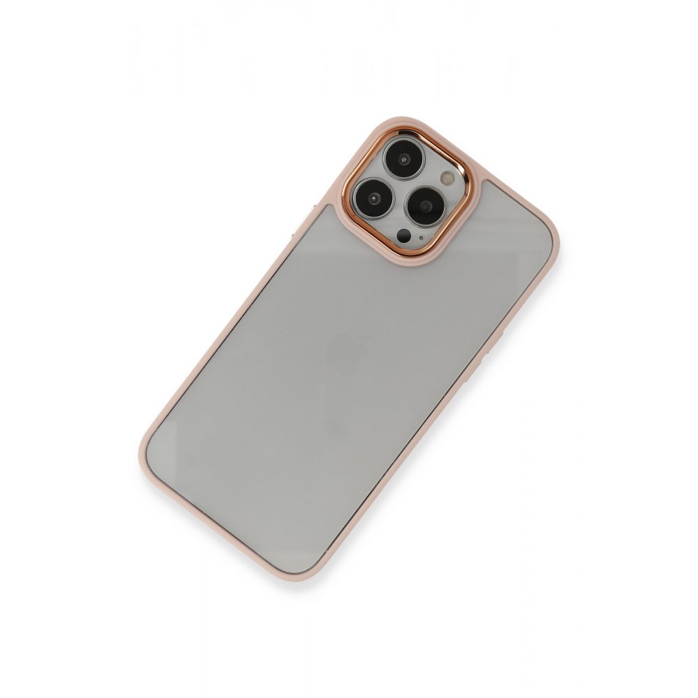 iPhone 13 Pro Max Kılıf Dora Kapak - Pudra  iPhone 13 Pro Max Kılıf Dora Kapak - Pudra