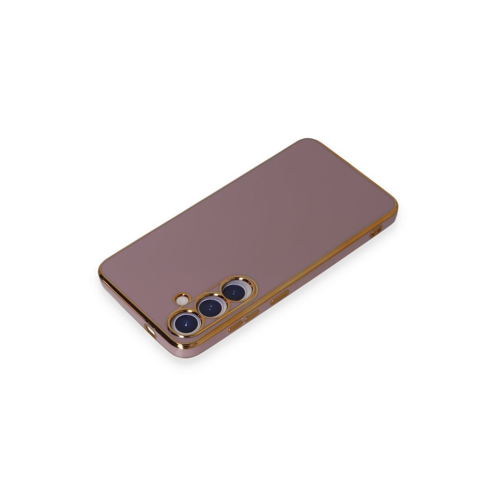  Samsung Galaxy S24 Kılıf Volet Silikon - Mor