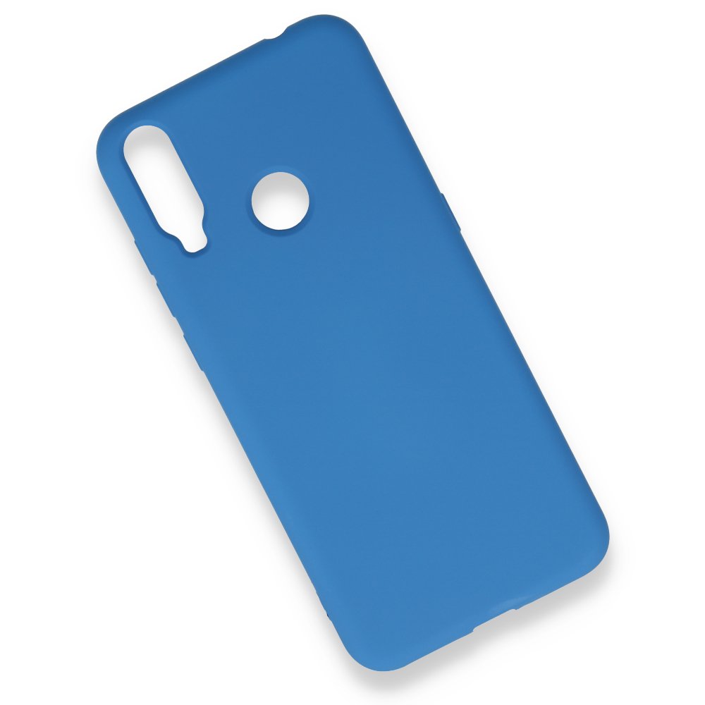  General Mobile GM 10 Kılıf Nano içi Kadife Silikon - Mavi