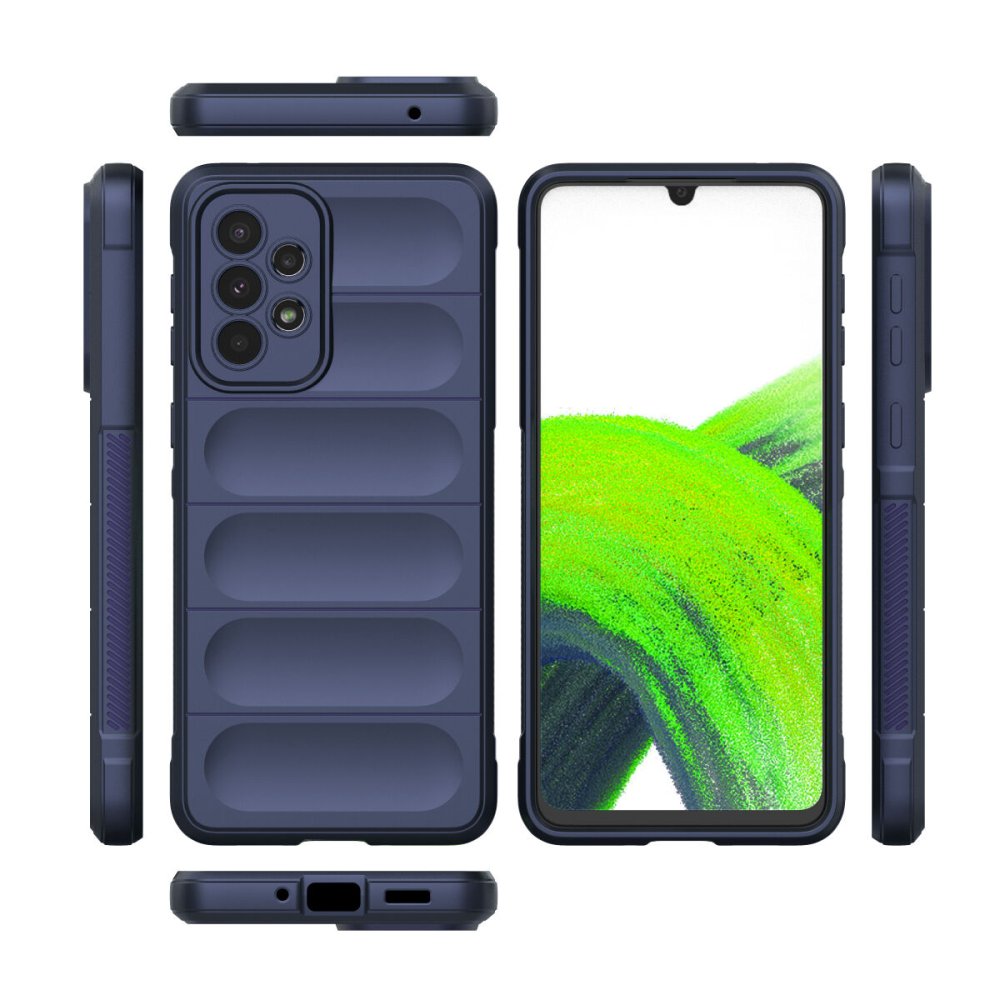  Samsung Galaxy A33 5G Kılıf Optimum Silikon - Lacivert