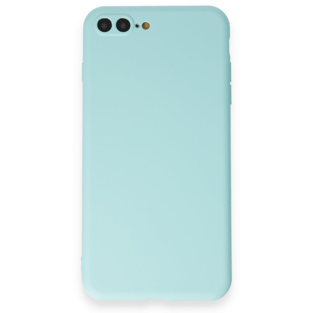  iPhone 8 Plus Kılıf First Silikon - Turkuaz