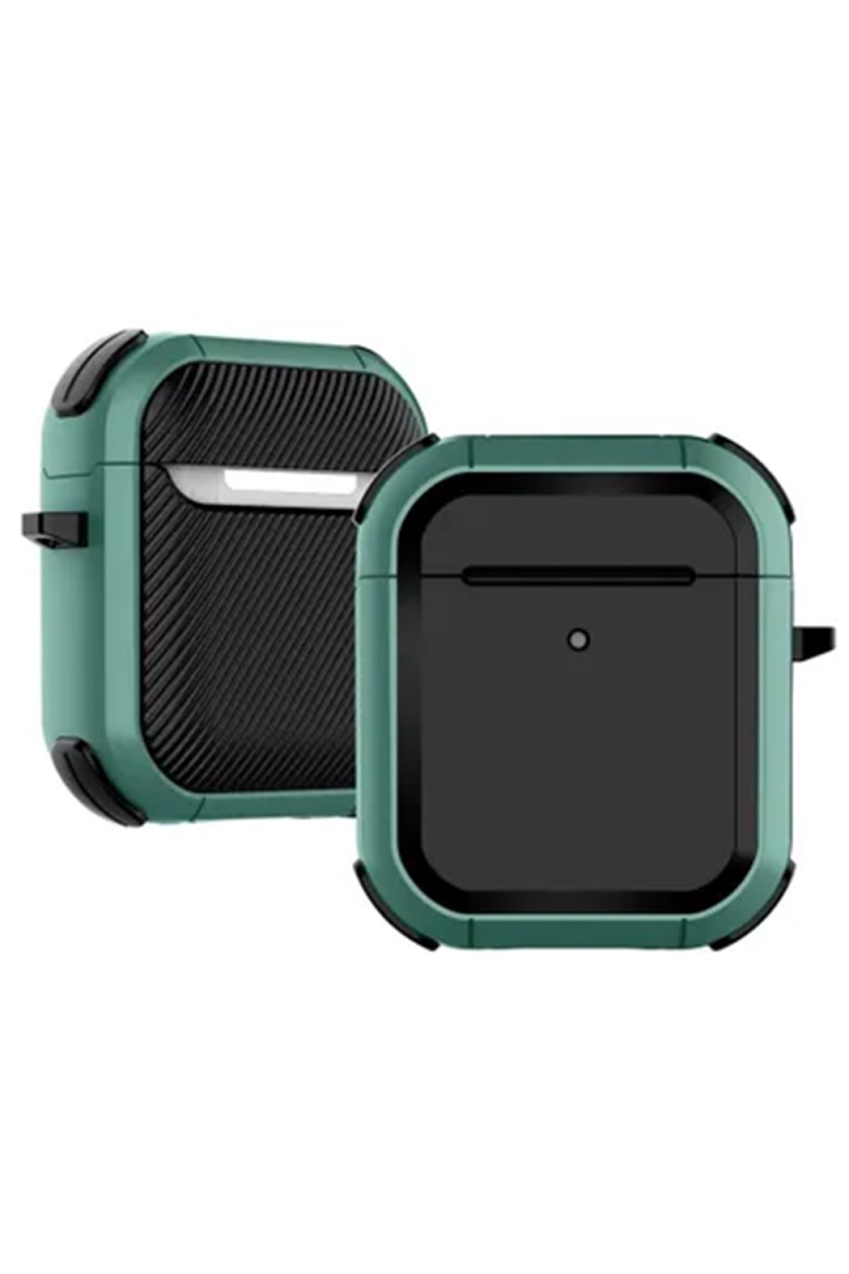 Airpods 2 (2.nesil) Tank Kılıf - Yeşil Airpods 2 (2.nesil) Tank Kılıf - Yeşil