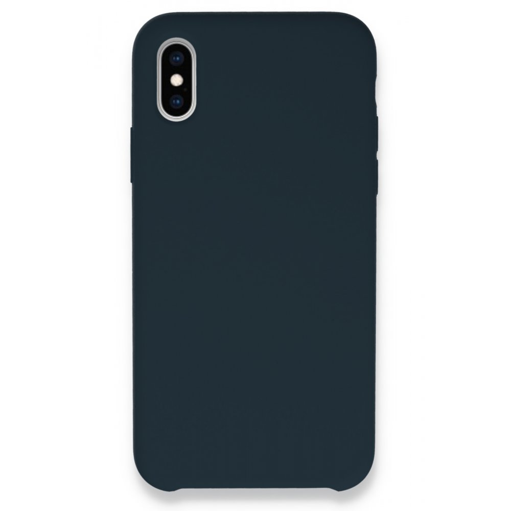  iPhone XS Kılıf Lansman Legant Silikon - Gece Mavisi
