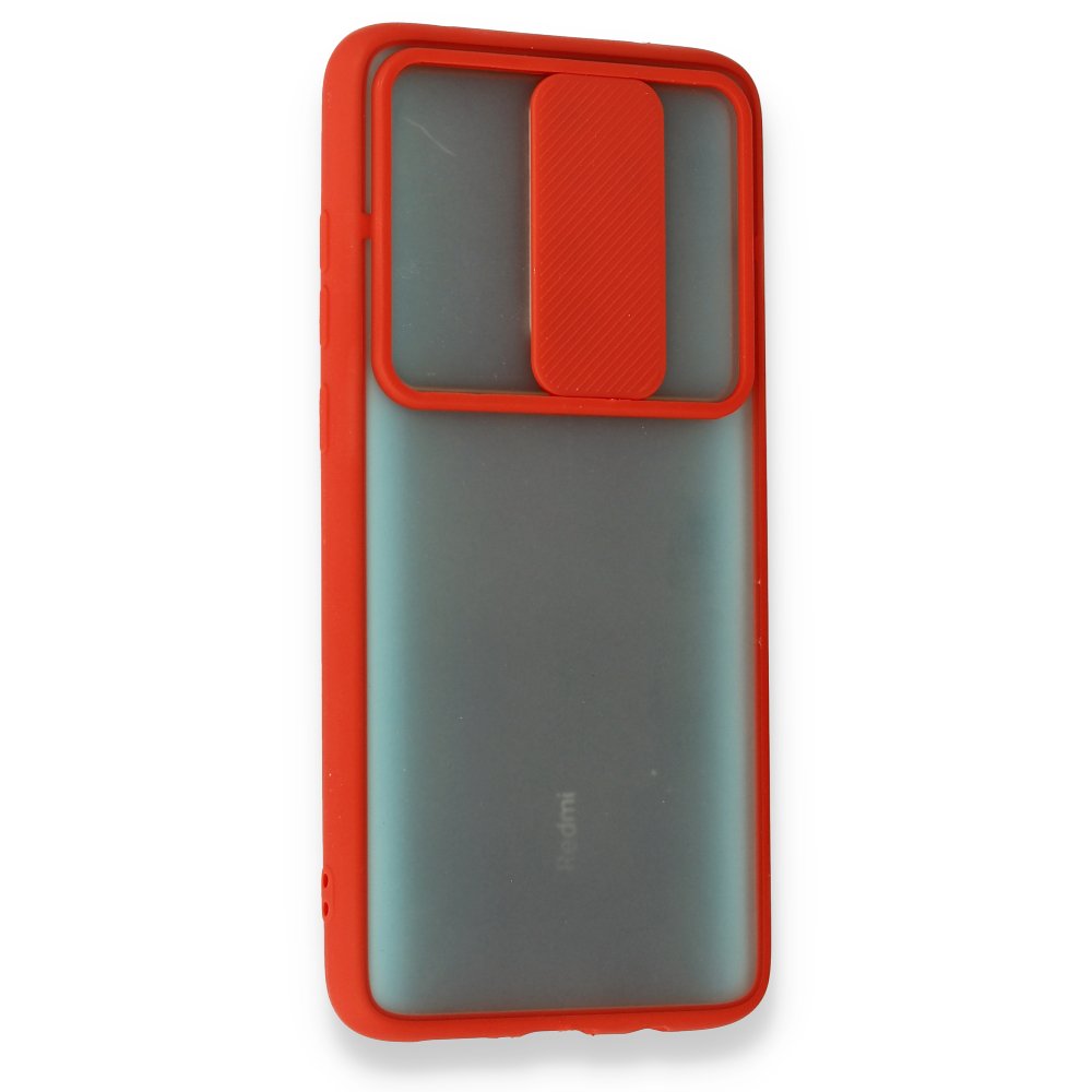 Redmi Note 8 Pro Kılıf Palm Buzlu Kamera Sürgülü Silikon - Kırmızı Redmi Note 8 Pro Kılıf Palm Buzlu Kamera Sürgülü Silikon - Kırmızı