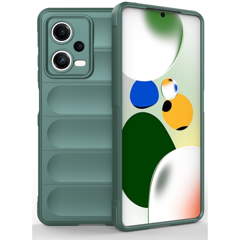 Xiaomi Poco X5 5G Kılıf Optimum Silikon - Koyu Yeşil Xiaomi Poco X5 5G Kılıf Optimum Silikon - Koyu Yeşil