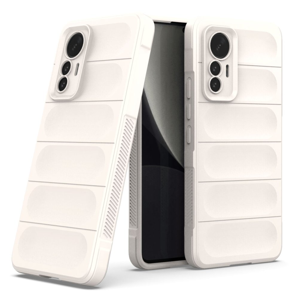  Xiaomi Mi 12 Lite Kılıf Optimum Silikon - Krem