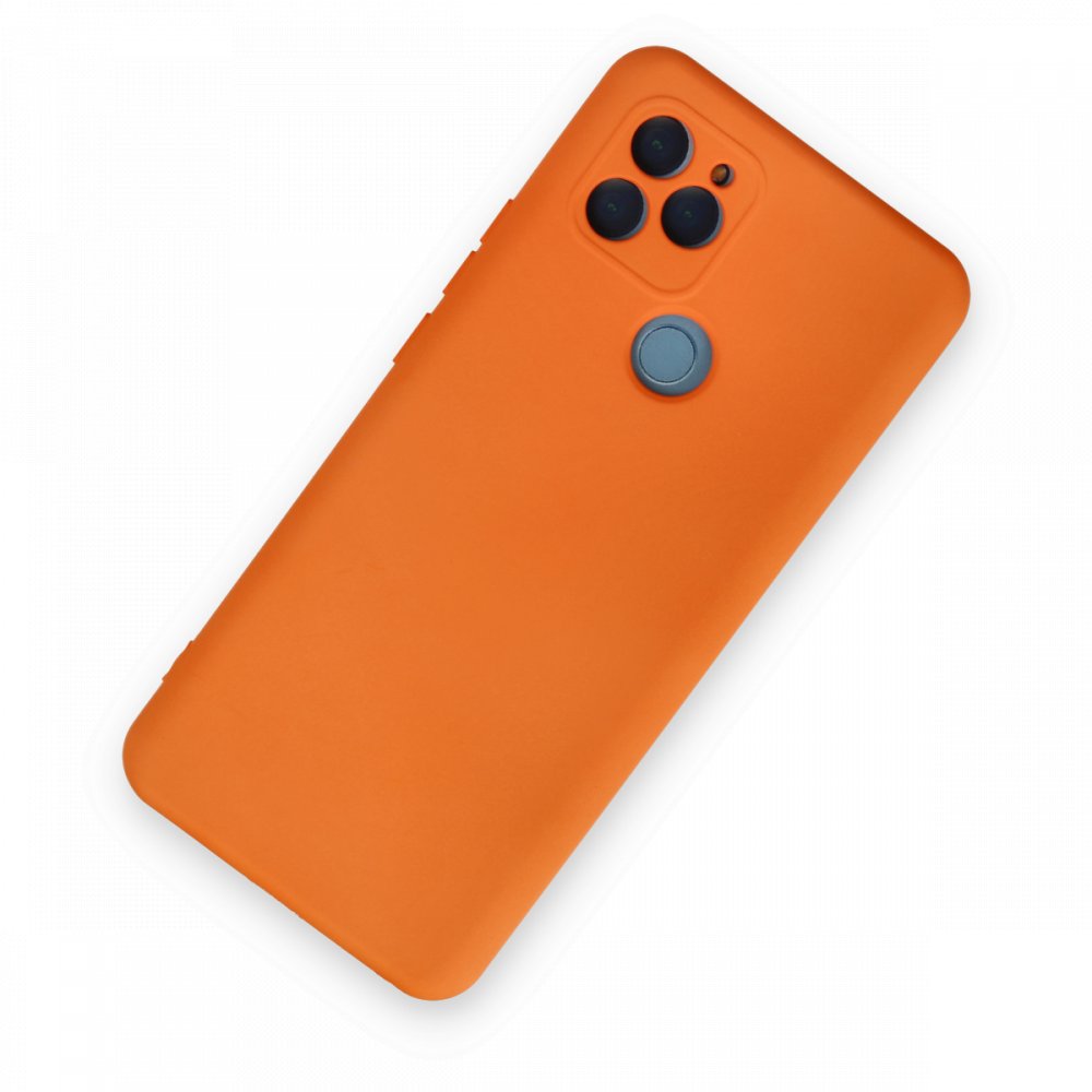  General Mobile GM 22 Kılıf Nano içi Kadife Silikon - Turuncu