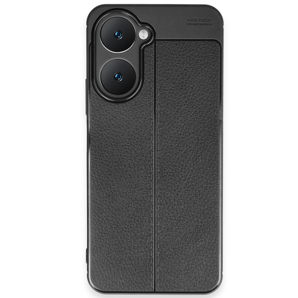 Vivo Y18 Kılıf Auto Focus Kapak - Siyah Vivo Y18 Kılıf Auto Focus Kapak - Siyah
